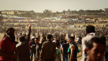 Фотография к новости: Газа секторында әуеден жасалған соққыдан 74 адам қаза тапты. Куәгерлер не дейді?