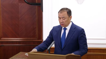 Фотография к новости: Жаңа Көлік министрі ант қабылдады