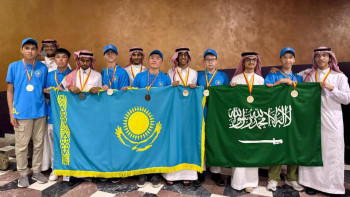 Фотография к новости: Балқан олимпиадасы: Қазақстандық оқушылар 6 медальмен елге оралды