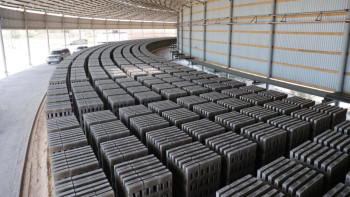 Фотография к новости: Жамбыл облысында заманауи кірпіш зауыты іске қосылды