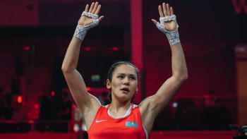 Фотография к новости: Алуа Балқыбекова әлем чемпионатының жартылай финалында жеңіске жетті