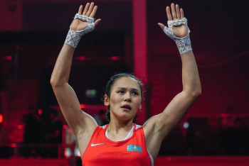 Фотография к новости: Алуа Балқыбекова әлем чемпионатының жартылай финалында жеңіске жетті