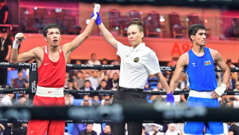 Фотография к новости: Бокс: Санжар Тәшкенбай алтынға таласады