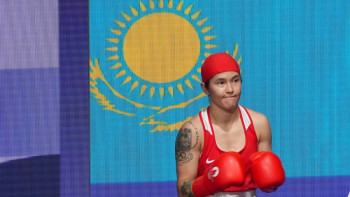 Фотография к новости: Әлем кубогіндегі алғашқы алтын жүлде қоржынға түсті