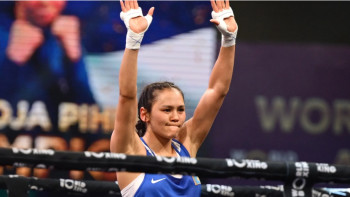 Фотография к новости: Алуа Балқыбекова – бокстан Әлем кубогының күміс жүлдегері