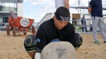 Фотография к новости: Ұлттық спорт түрлері насихатталған «Толағай» сайысы мәресіне жетті