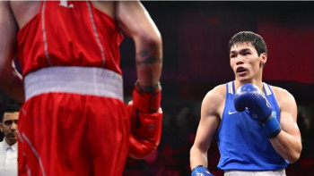 Фотография к новости: Бокстан елордадағы Әлем кубогі: Сабыржан Аққалықов – жетінші алтын авторы