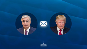 Фотография к новости: Тоқаев Дональд Трампқа көңіл айту жеделхатын жолдады