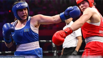 Фотография к новости: Бокстан әлем кубогы: Надежда Рябец күміс жүлде алды