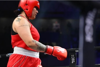 Фотография к новости: Елдана Тәліпова бокстан Әлем кубогының күміс медаль жеңіп алды