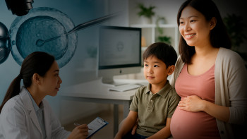 Фотография к новости: "Аңсаған сәби": Мемлекет бедеуліктен үміт сыйлайды