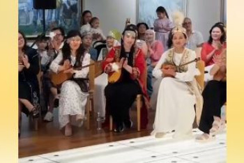 «Күмбірле, қоңыр домбыра!»: Ұлттық музейде рухани кеш өтті