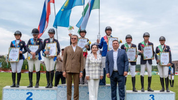 Фотография к новости: Қазақстандық спортшы конкурдан Беларусь елінде топ жарды