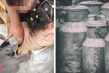 Аягөзде құтқарушылар бес жасар қызды сүт таситын бөшкеден шығарып алды