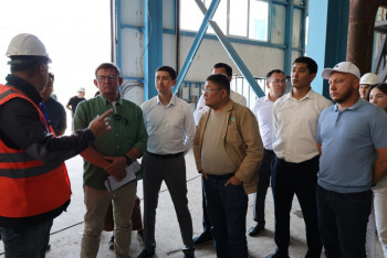 Фотография к новости: Ақсай шатқалында экологиялық таза су тарту станциясы салынып жатыр