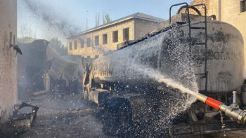 Фотография к новости: Жанармай құю бекетіндегі жарылыс: Түркістан облысында бірнеше нысан отқа оранды