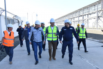 Фотография к новости: Мәжіліс депутаттары Атыраудағы кәсіпорындарды энергиямен қамту мәселесін қарады