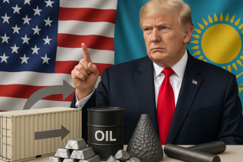 Фотография к новости: Трамптың баж салығы Қазақстанға қауіп пе, әлде мүмкіндік пе?