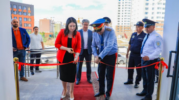 Фотография к новости: Астанада үш жаңа учаскелік полиция пункті ашылды