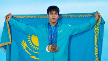 Фотография к новости: Ауыр атлетикадан Азия чемпионаты: ел құрамасы көш бастады