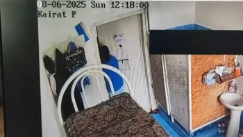 Фотография к новости: Полиция Перизат Қайрат отырған изолятордан видео жариялады