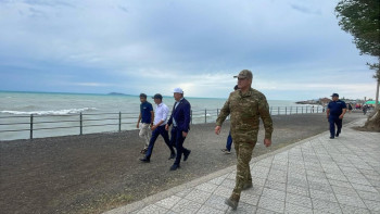 Фотография к новости: Президенттің сынынан кейін Алакөл жағасында шұғыл жиын өтті