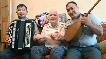 Фотография к новости: "97 жастағы батыр": Жеңісті жақындатқан жауынгер 98 жасқа келді