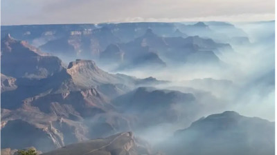 Орман өрті: Үлкен каньонның бір бөлігі жабылды