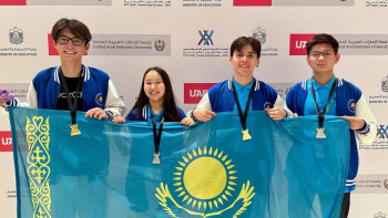 Фотография к новости: Ел оқушылары химиядан IChO-2025 олимпиадасында 4 медаль иеленді