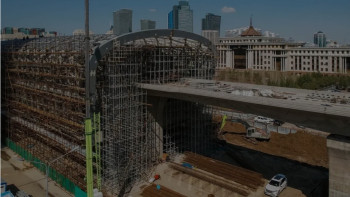 Фотография к новости: LRT құрылысы: Астанада Қабанбай батыр даңғылының бөлігі жартылай жабылады