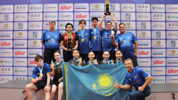 Фотография к новости: Қазақстан командасы 2026 жылғы әлем чемпионатына жолдама алды