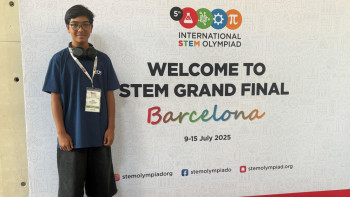 Фотография к новости: Қазақстандық оқушы Испаниядағы білім бәйгесінде топ жарды