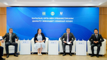 Фотография к новости: Астанада 1 млн-нан астам жасыл желек егіледі