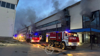 Астанадағы ірі өртті сөндіру жұмыстары жалғасуда