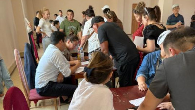 "Биг Шанхай" базарындағы өрт: Кәсіпкерлерге көмек көрсету штабы ашылды