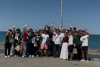 Фотография к новости: Алакөлде «TazaLake Alakol» экологиялық акциясы өтті