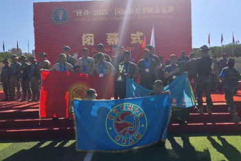 Ұландық сарбаз Қытайдағы жарыста үш дүркін жеңімпаз атанды