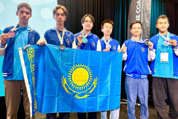 Фотография к новости: Қазақстандық оқушылар Аустралияда өткен олимпиадада алты медаль жеңіп алды