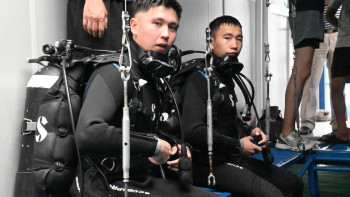 Фотография к новости: Суда өмір сүру, штурман болу, вахтада тұру: Курсанттар Ақтауда шыңдалуда