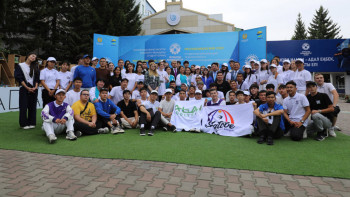 Фотография к новости: Жұмысшы мамандықтары жылы: Ақмола облысында Республикалық жастар слеті басталды