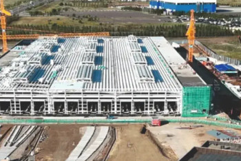 Фотография к новости: Астанадағы LRT құрылысы: депо кешені орталығындағы жұмыс 50% аяқталды