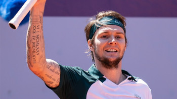 Фотография к новости: Александр Бублик ATP-250 турнирінің жартылай финалына шықты