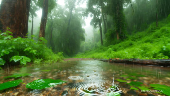 Фотография к новости: "Мені құтқарыңдар!" Полициядан қашқан ер адам орманда адасып, көмек сұрады