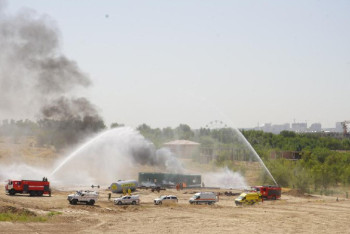 Фотография к новости: 84 оқу-жаттығу, 50 шатырлы лагерь: елімізде жер сілкінісіне қарсы іс-қимыл пысықталды