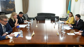 Фотография к новости: Қазақстан мен Еуроодақ стратегиялық серіктестікті одан әрі дамытуға бағытталған