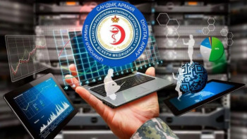 Фотография к новости: Әскери-медициналық жүйе цифрлық форматқа көшті