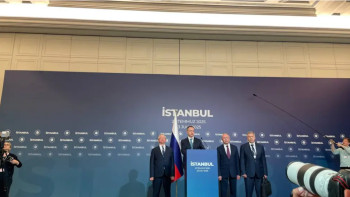 Фотография к новости: Ресей мен Украина Ыстамбұлда келіссөздердің үшінші кезеңін аяқтады