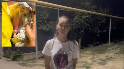 Алматыда полицейлер әйелді босандырып алды