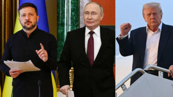 Фотография к новости: Трамп Путин мен Зеленскийдің кездесуін талап етті