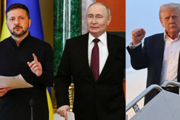 Фотография к новости: Трамп Путин мен Зеленскийдің кездесуін талап етті